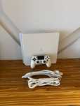 [PS4] Konsola SONY PlayStation 4 SLIM Biała White + Pad + Białe kable!