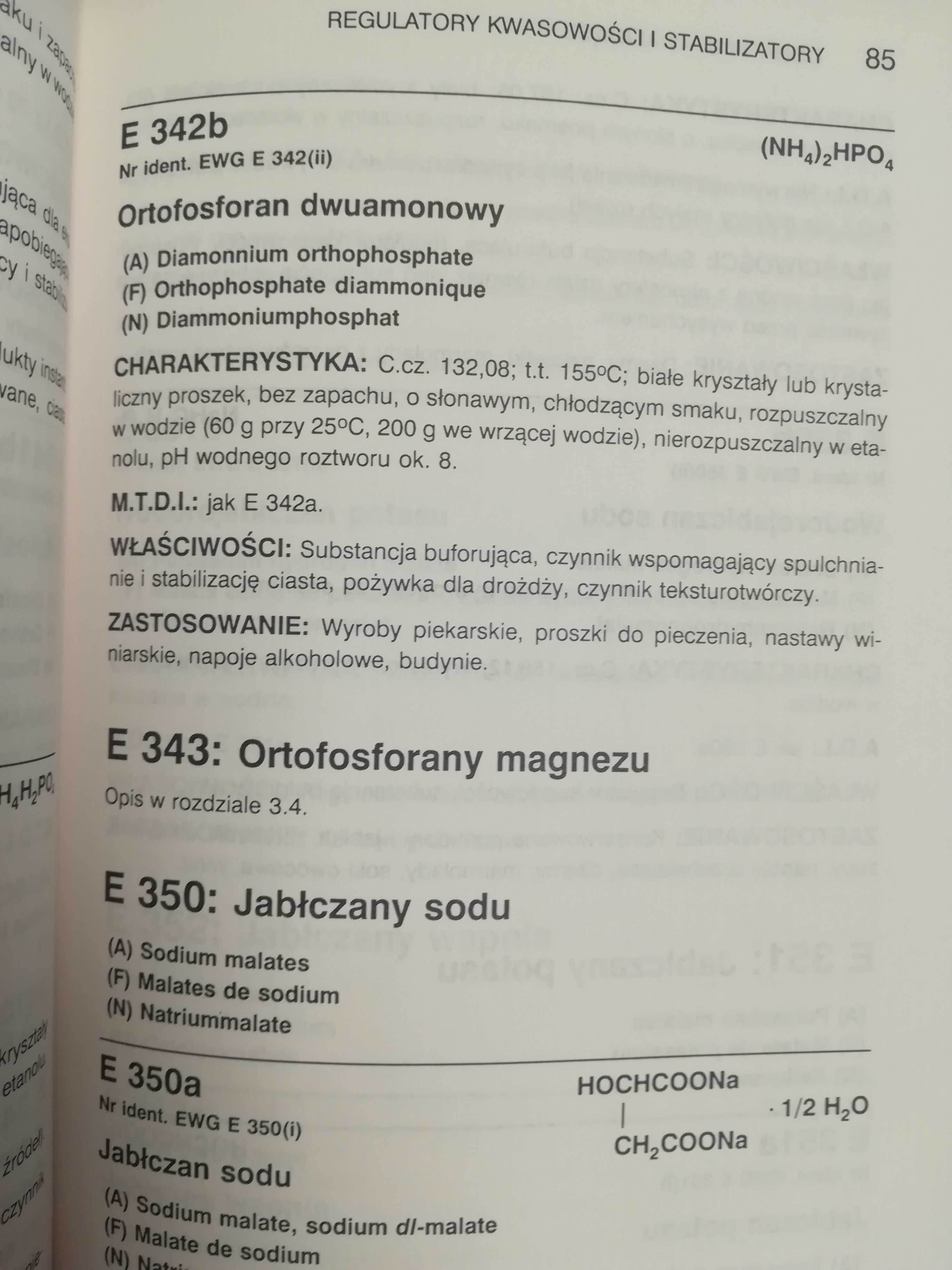 Dodatki funkcjonalne do żywności Rutkowski Gwiazda Dąbrowski