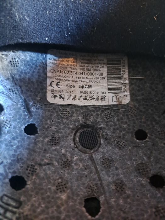 Equitação chapéu (toque) veludo