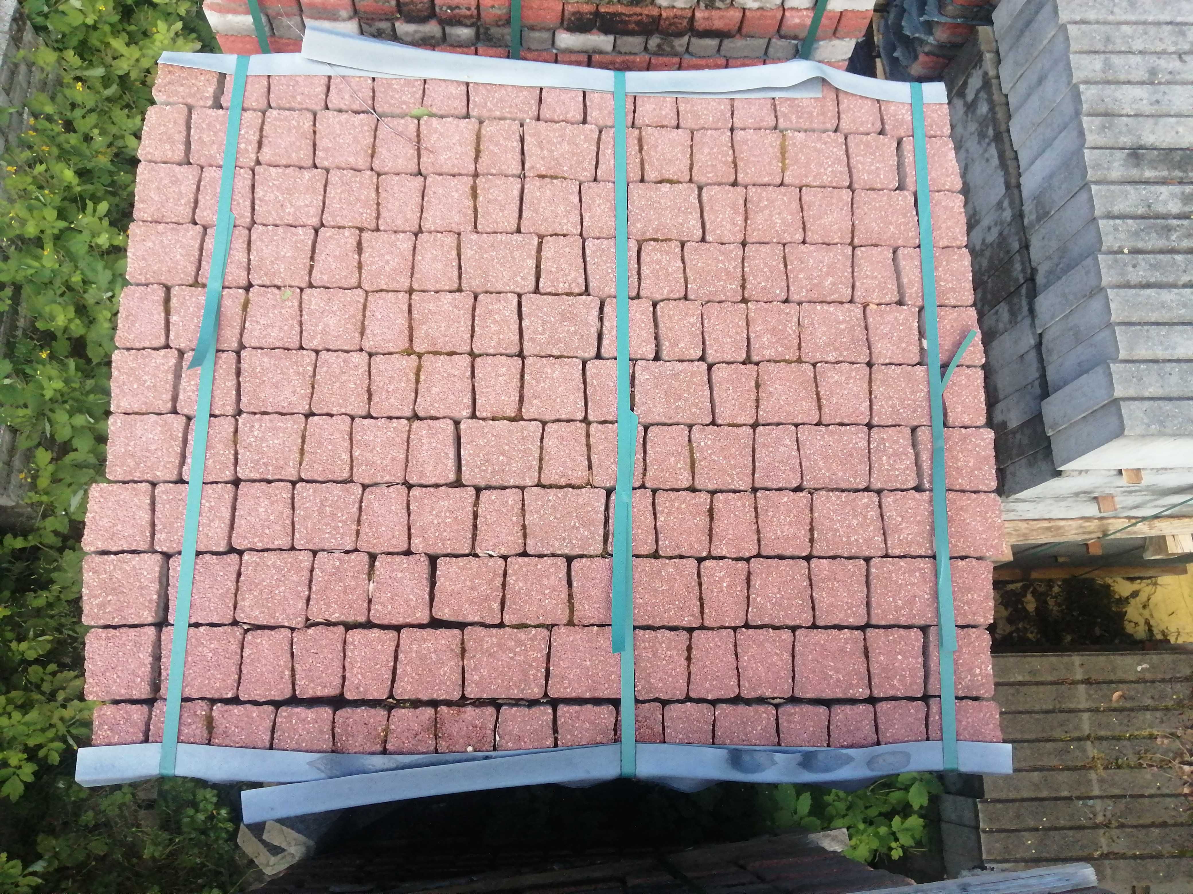 Kostka Brukowa grubość 6cm CREATIV Bruk-Bet kolor czerwony