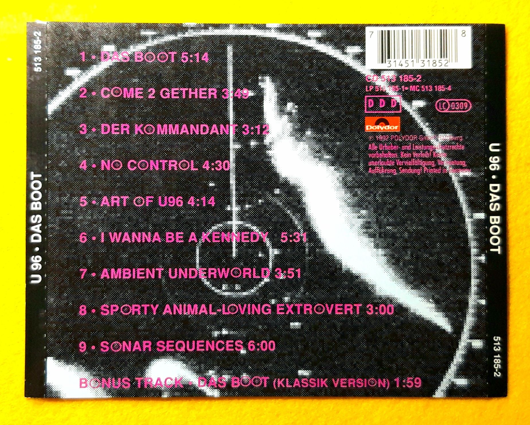 U 96 – Das Boot (CD, 1992?)
