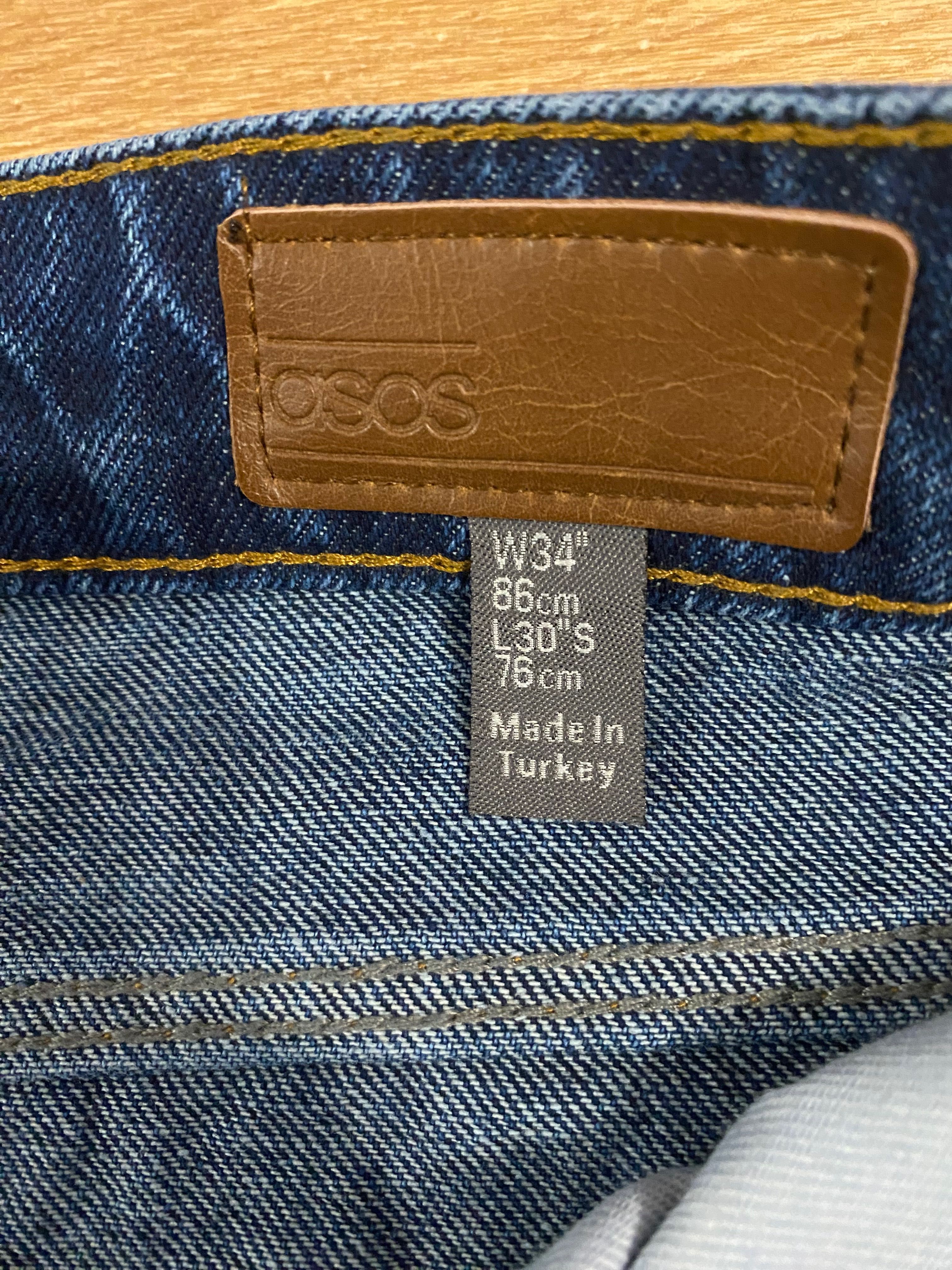 Джинсы ASOS в необычной расцветке