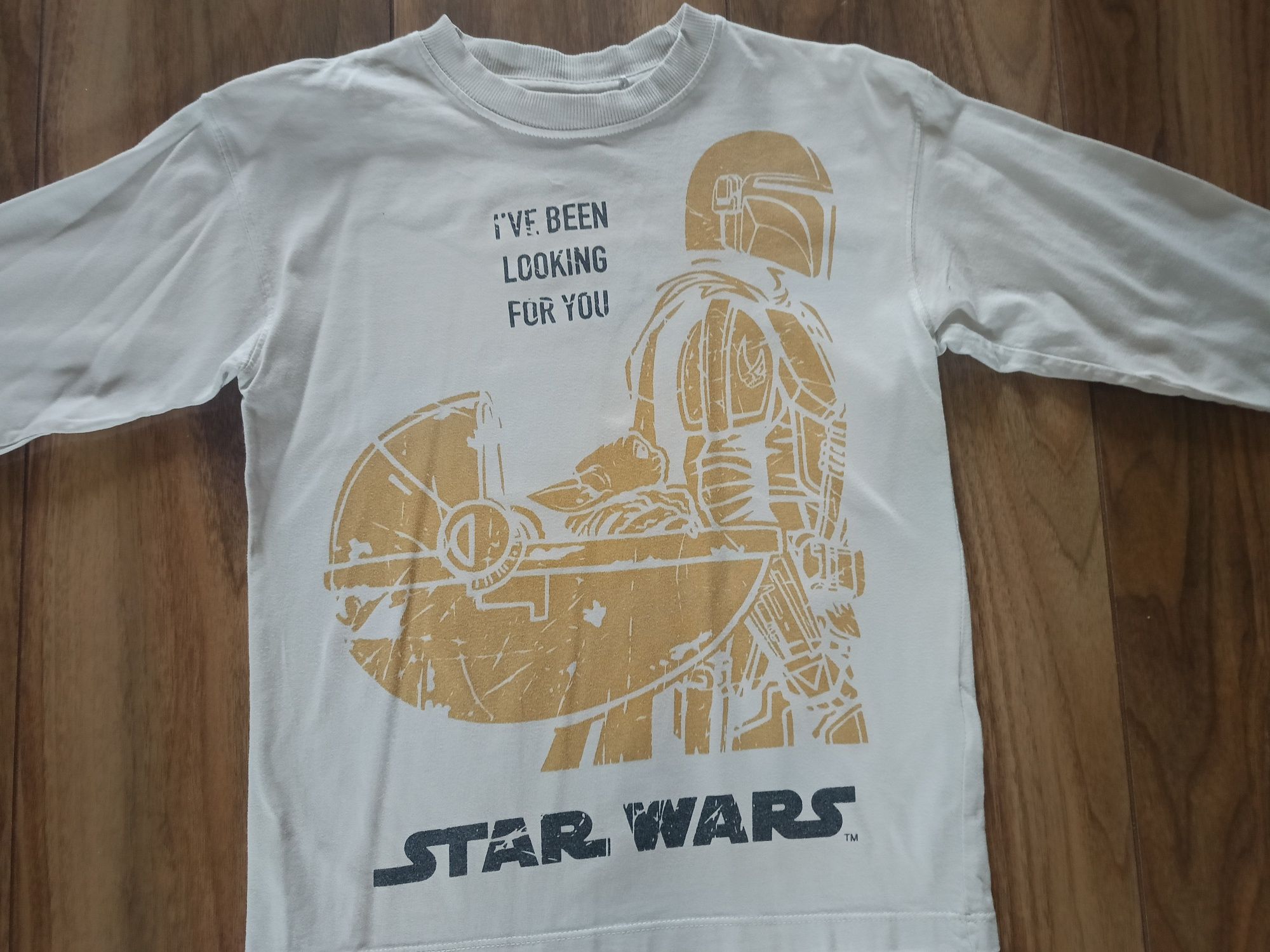 Koszulka bluzka longsleeve r.134 Star Wars smyk cool club