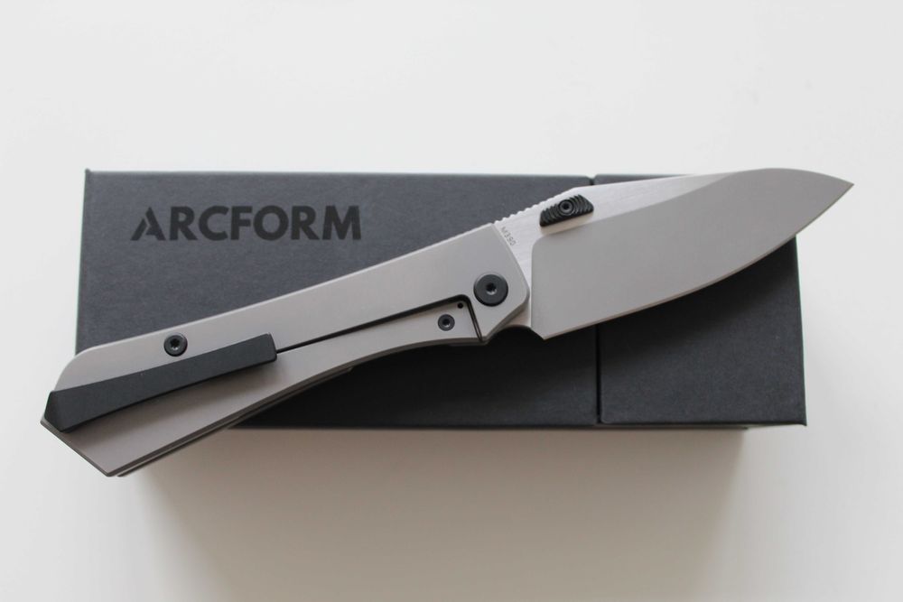 Ніж складний, нож, Arcform Theory M390, Титан, упаковка, новый