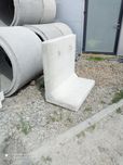 Elki oporowe, ściany betonowe, mury oporowe L