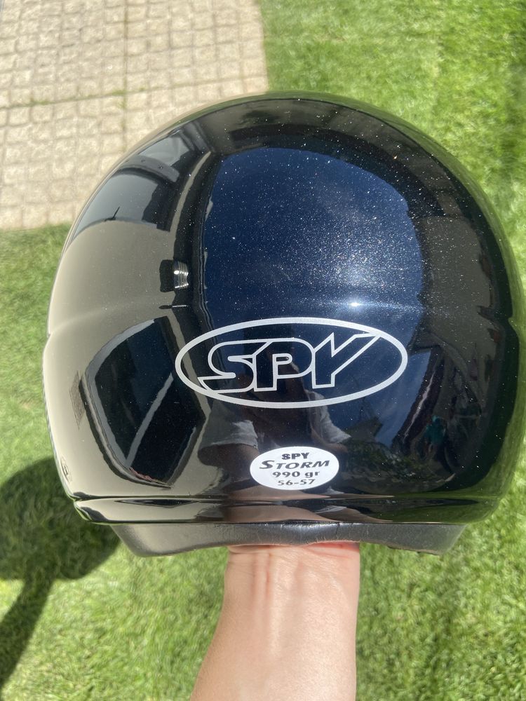 Capacete Preto - SPY (990gr - 56/57)