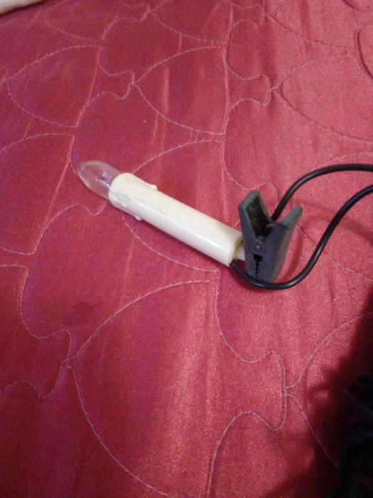 Новогодняя гирлянда СССР.