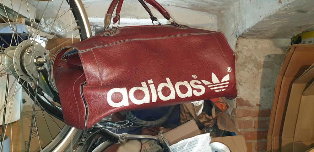 Skórzana torba adidas vintage