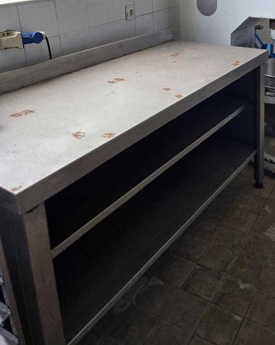 meuble inox de cuisine pro