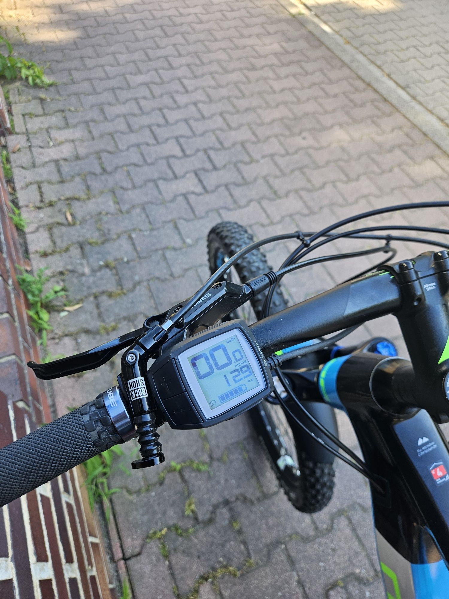 Rower elektryczny full mtb Cube stereo 140 ładny
