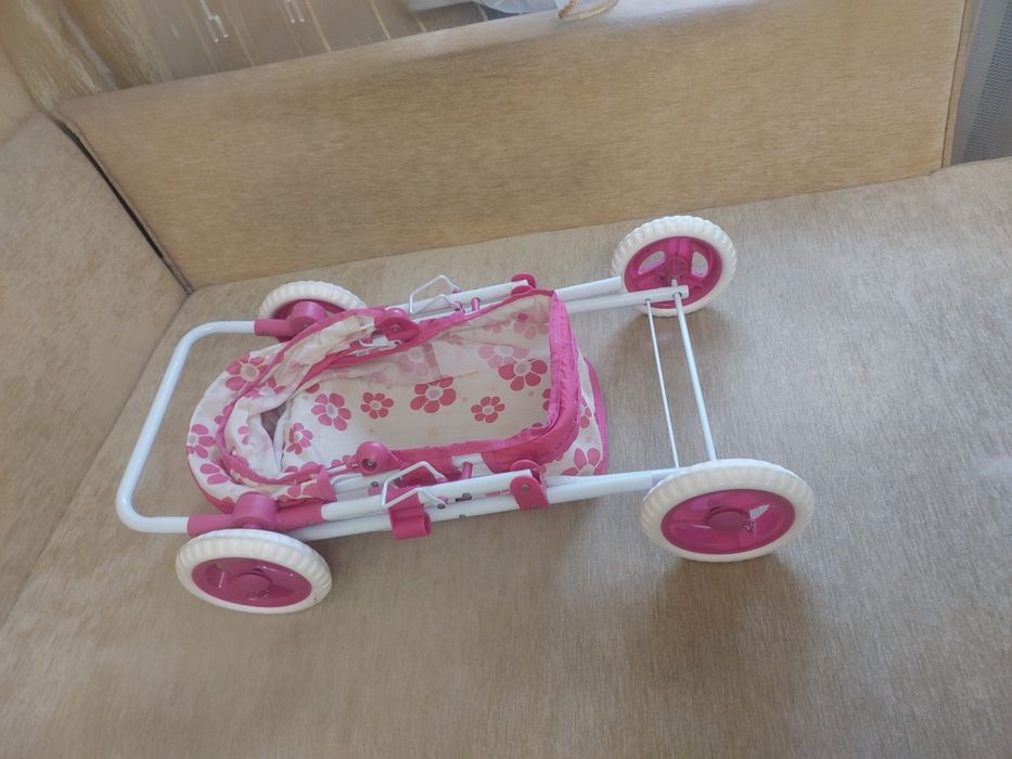 Коляска (візочок) для ляльки з регульованою ручкою