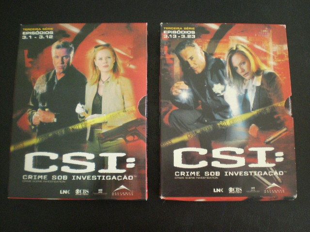 Série TV - CSI - da 1ªserie até 6ª serie + filme