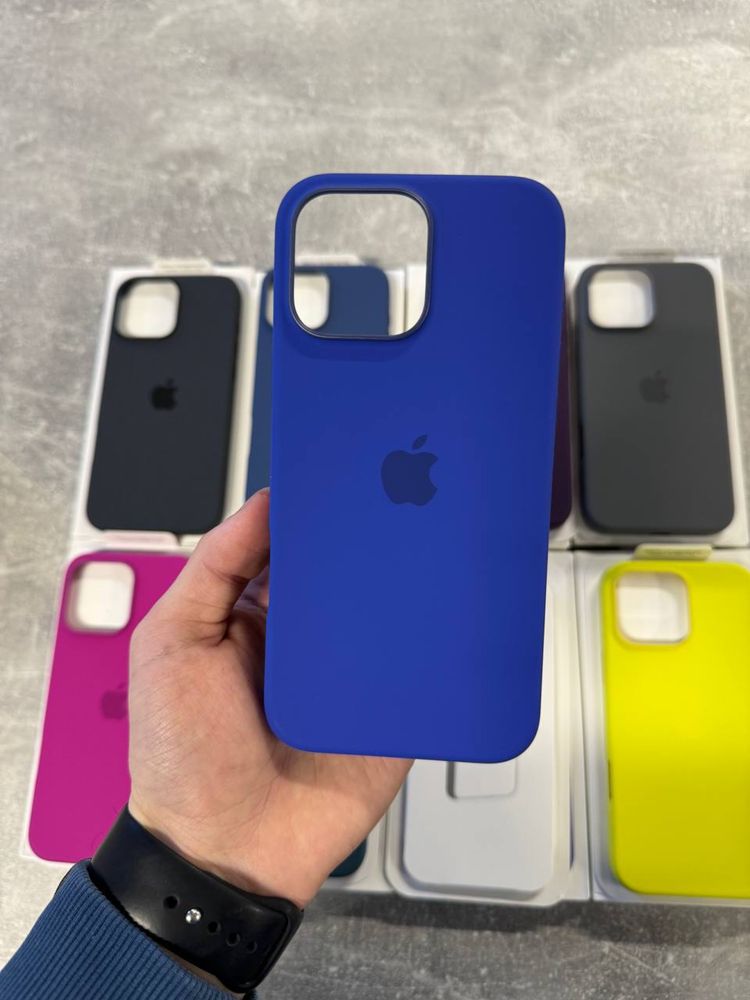 Чехол Silicone case MagSafe для Apple iPhone 16/16Pro/16 Pro Max