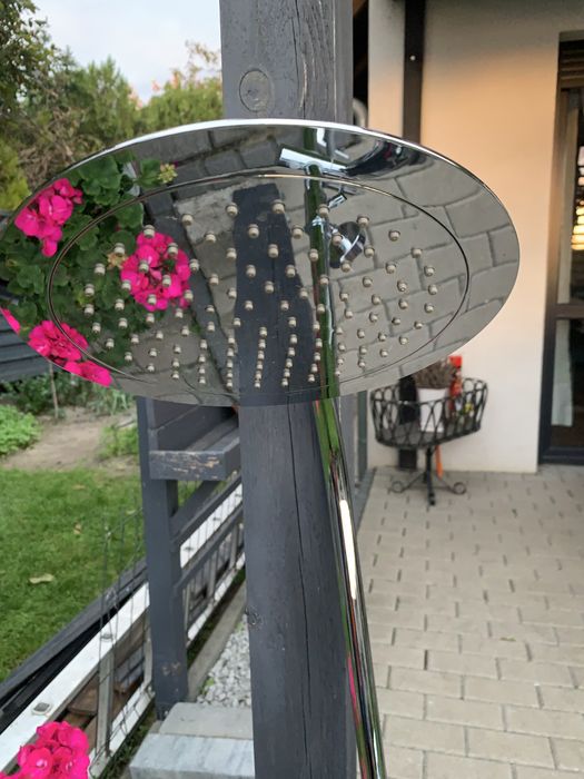 Łazienkowy zestaw natryskowy +bateria umywalkowa .