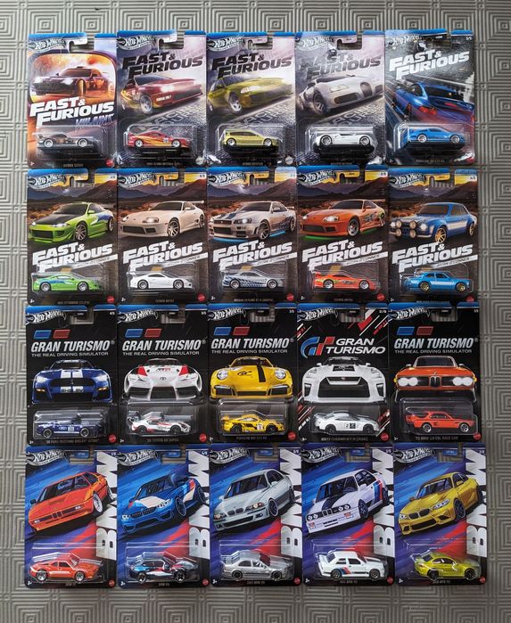 Hot wheels bmw porsche nissan toyota f1 fast furious форсаж Ferrari