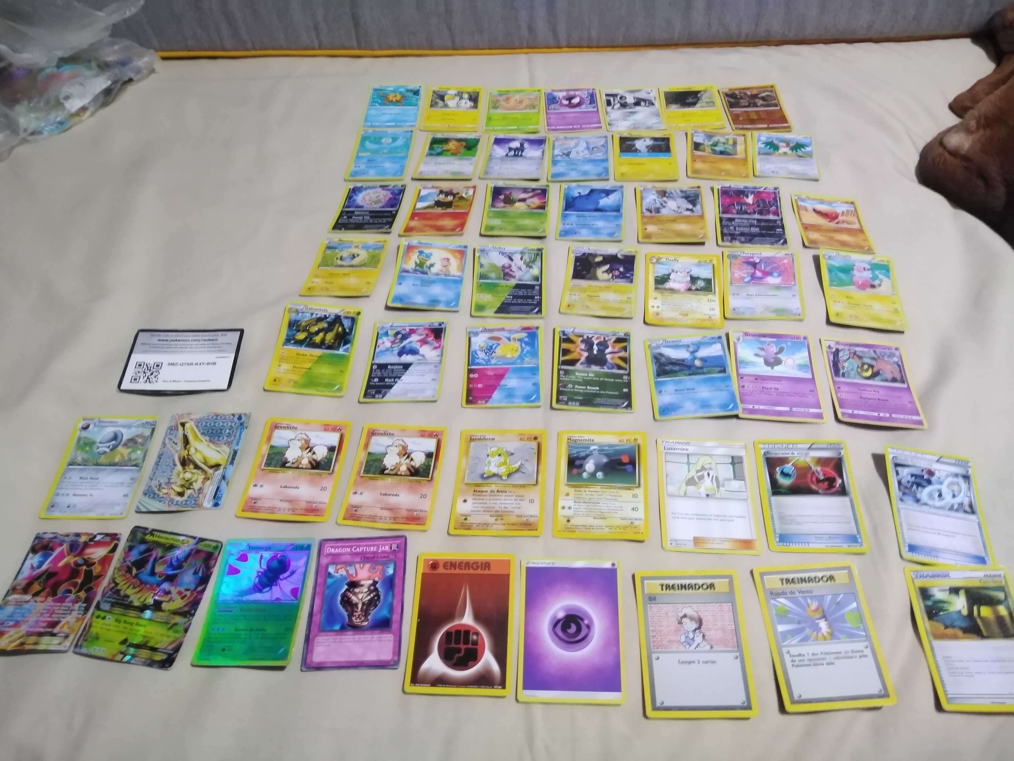 varias cartas Pokémon