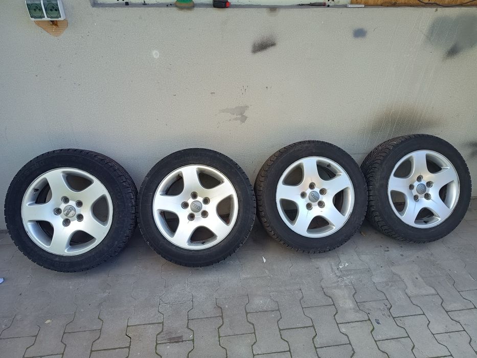 Felgi 16 audi 5x112 opony zimowe
