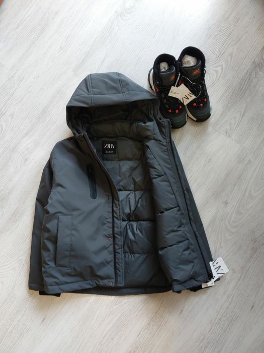 Мембранний пуховик/куртка Zara 140-164р.