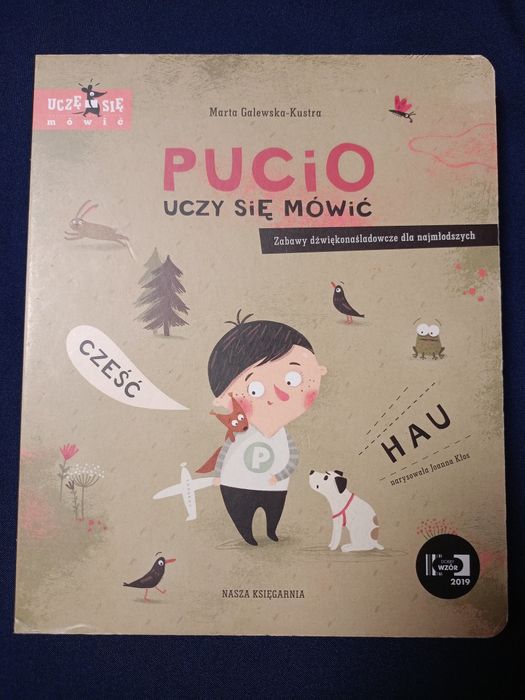 Pucio uczy się mówić