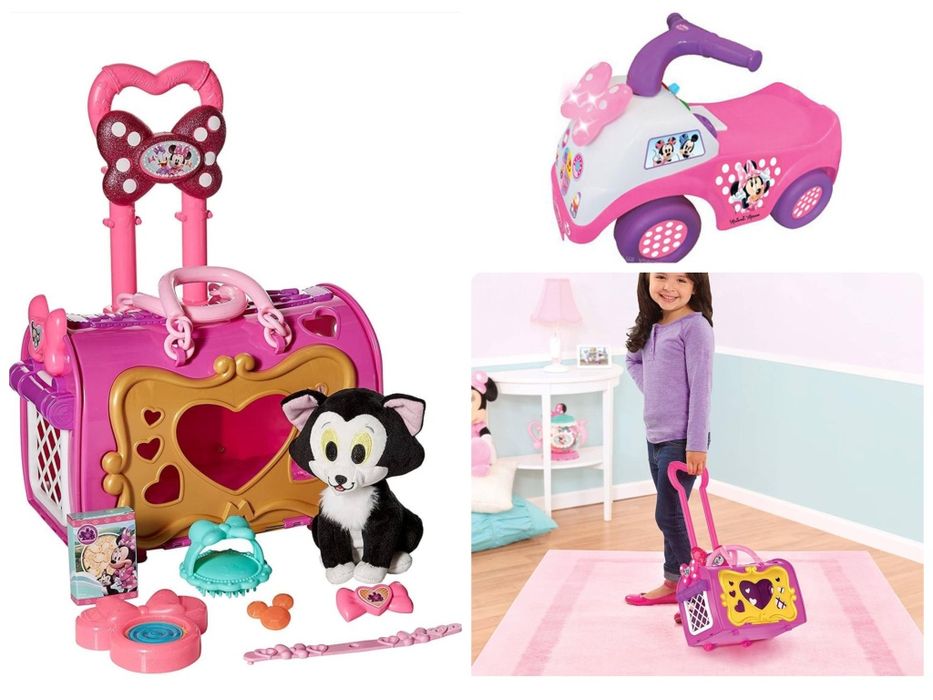 Продам толокар Smoby Minnie Mouse і валіза переноска Disney