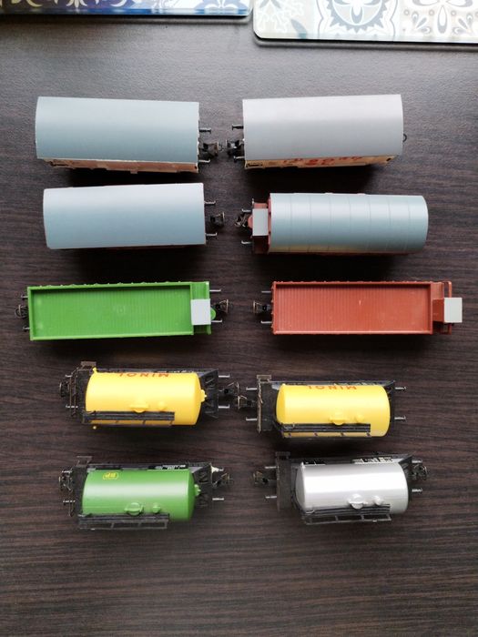 Kolejka wagonik TT Berliner Bahnen wagon diorama Piko