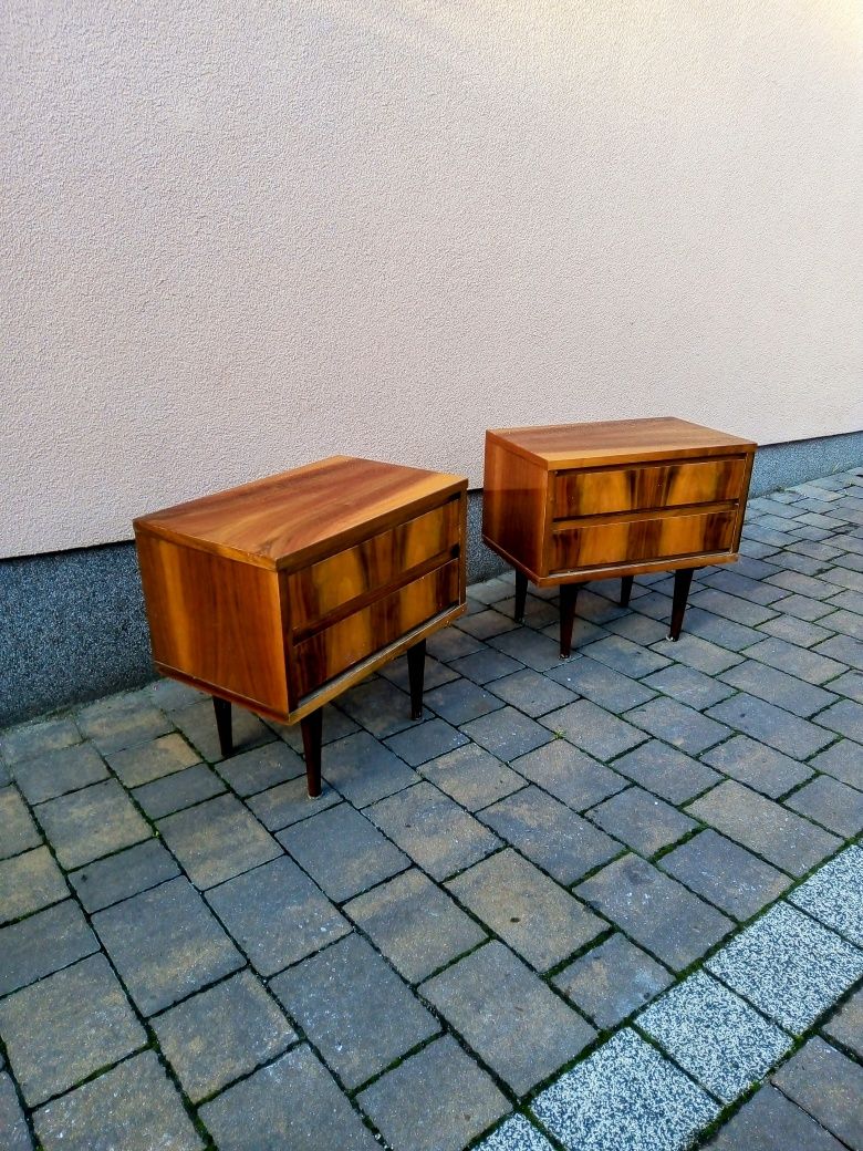 Szafka nocna PRL Transport