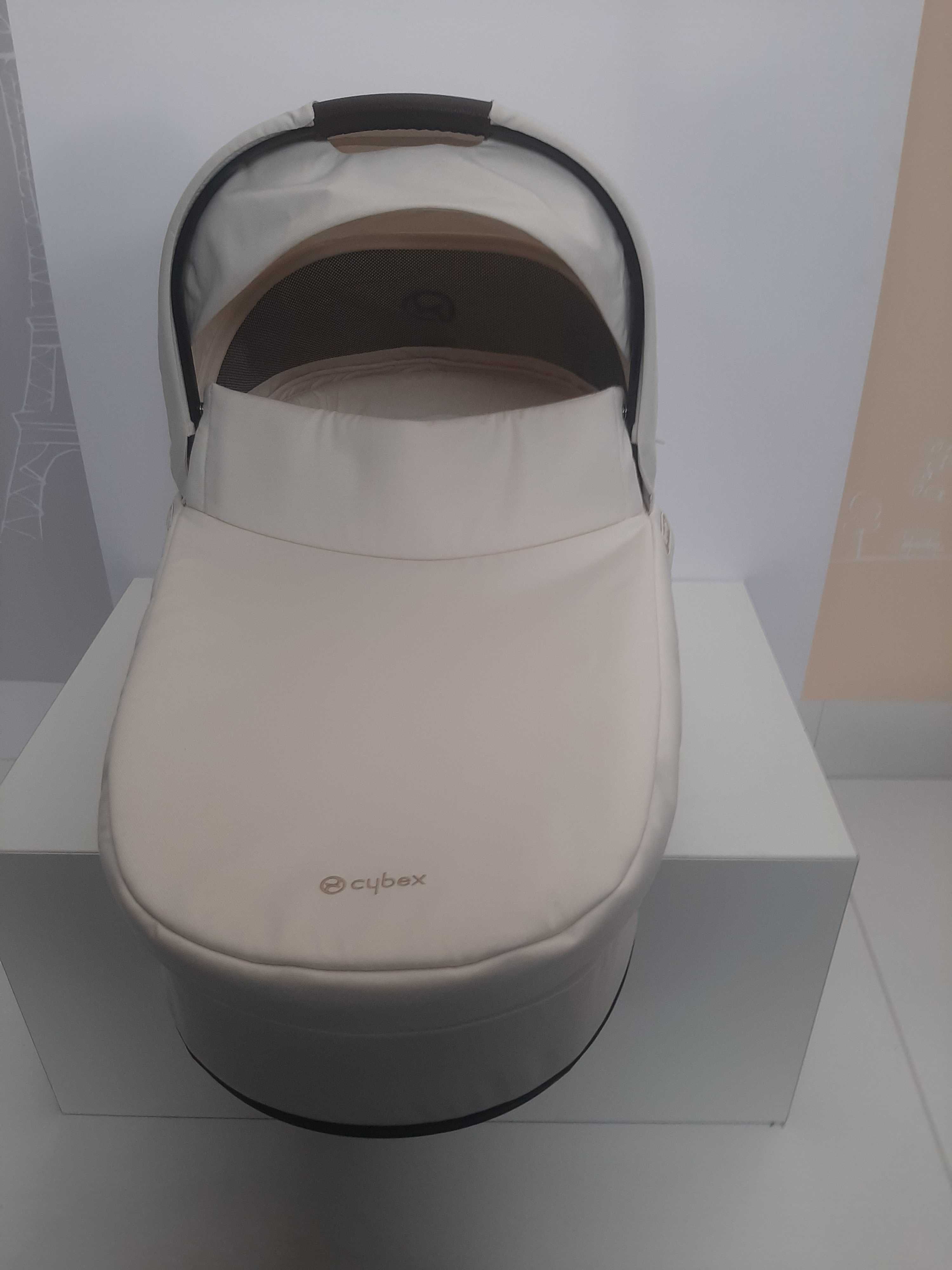 Gondola Cybex Cot S Lux Seashell Beige do wózka Balios i Talos