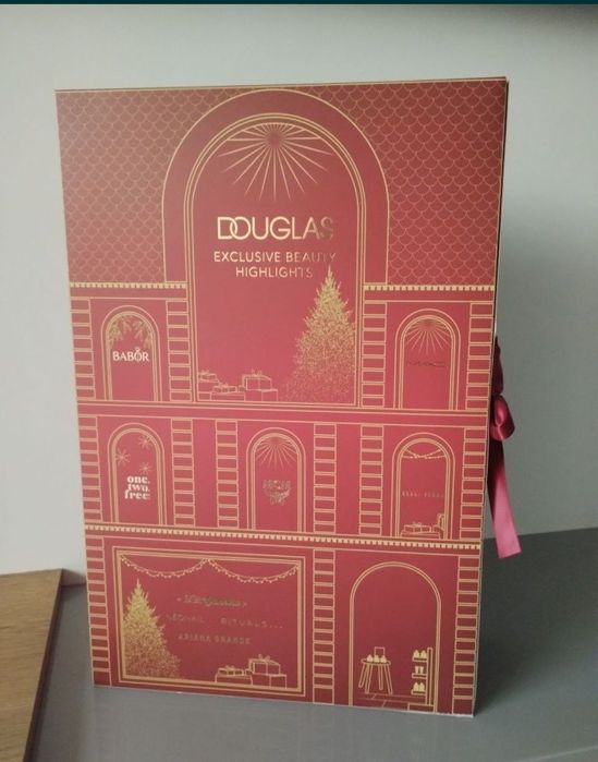 AKTUALNE! Kalendarz adwentowy Douglas Exclusive czerwony nowy Warszawa