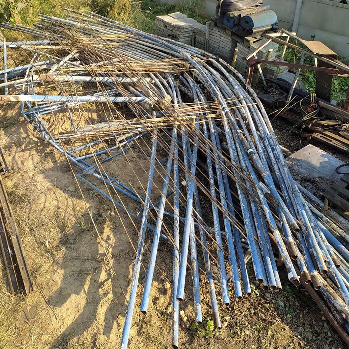 Stelaż wiata garaż konstrukcja stalowa hala namiot