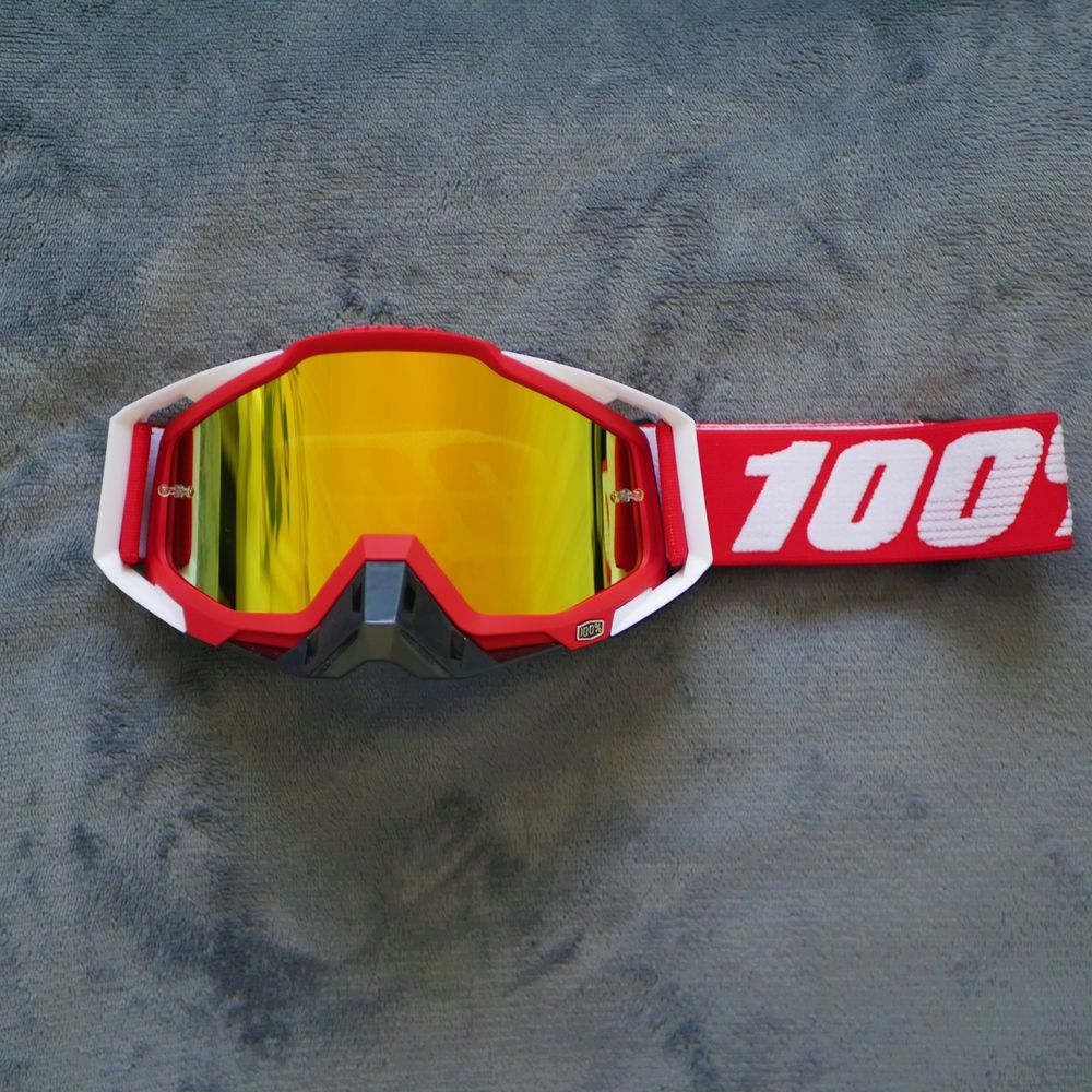 Gogle 100% Nowe na Motor Kask Crossa Quada MTB DH