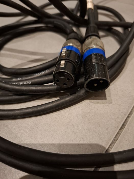 Cabos XLR extensão M/F, 2 ud