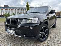 BMW X3 3,0 258 KM x-drive Automat Panorama Skóra Stan Idealny 191000km Zarej