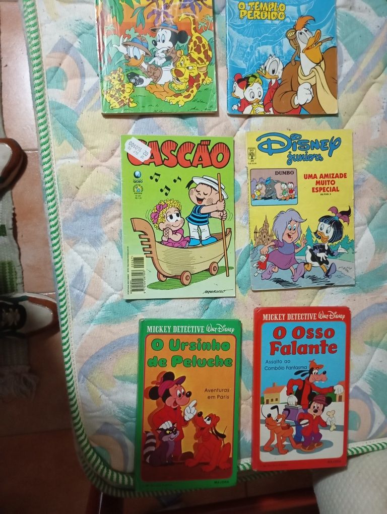1€ a unidade Livros de banda desenhada Disney, entrego em Rio tinto
