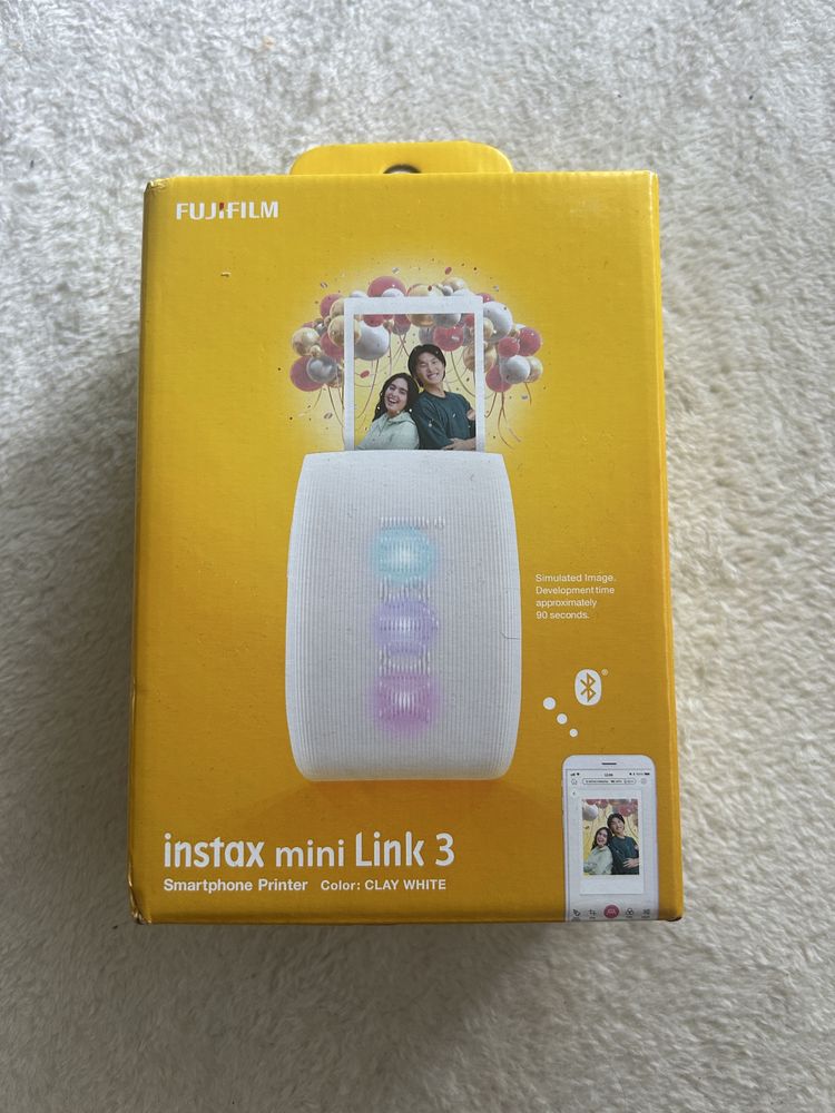 DRUKARKA do zdjęć INSTAX mini Link 3 NOWA