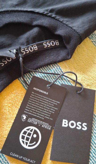 Футболка чоловіча BOSS чорна, розмір XXL, нова.