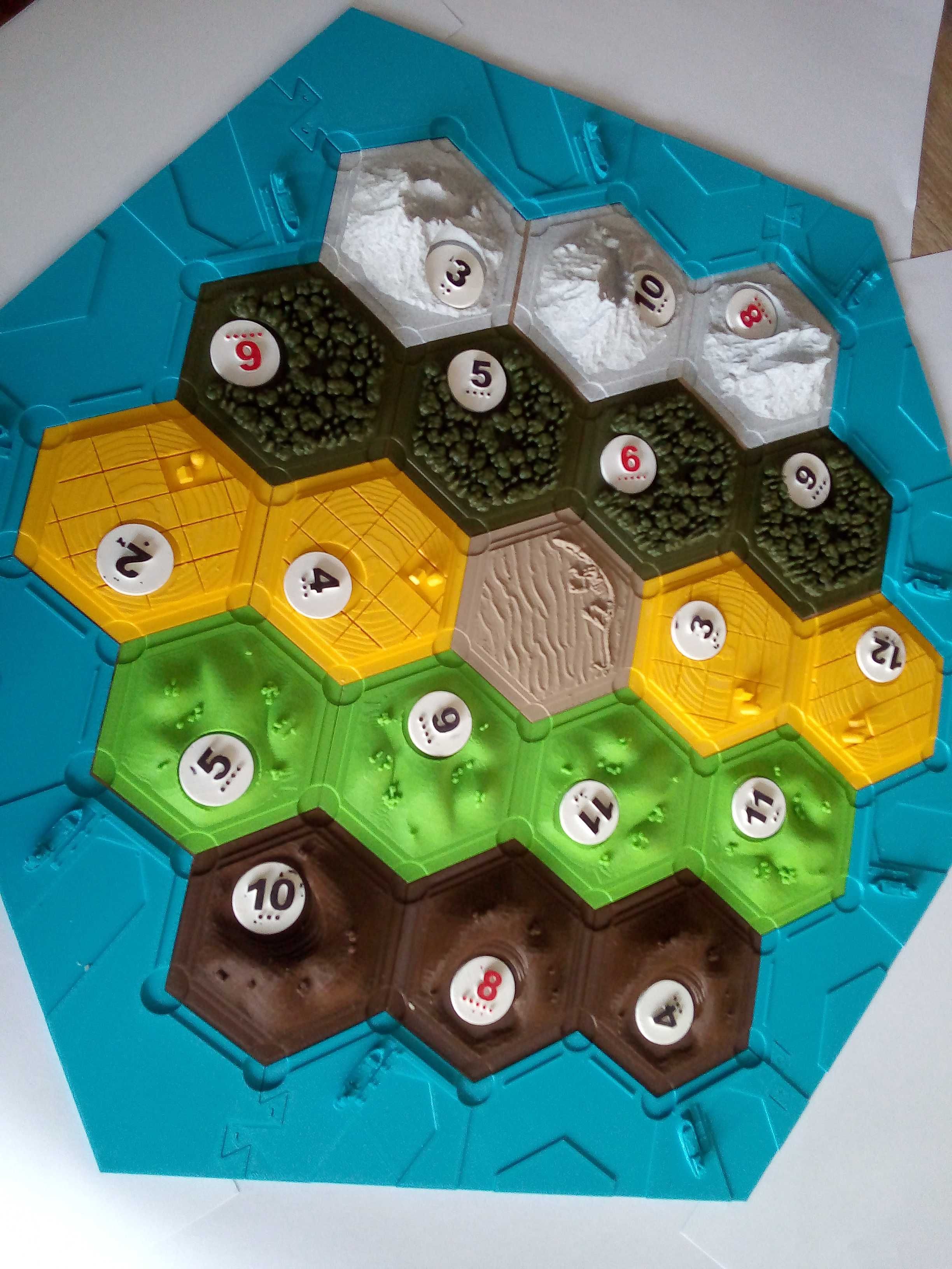 Plansza do gry Catan 3D