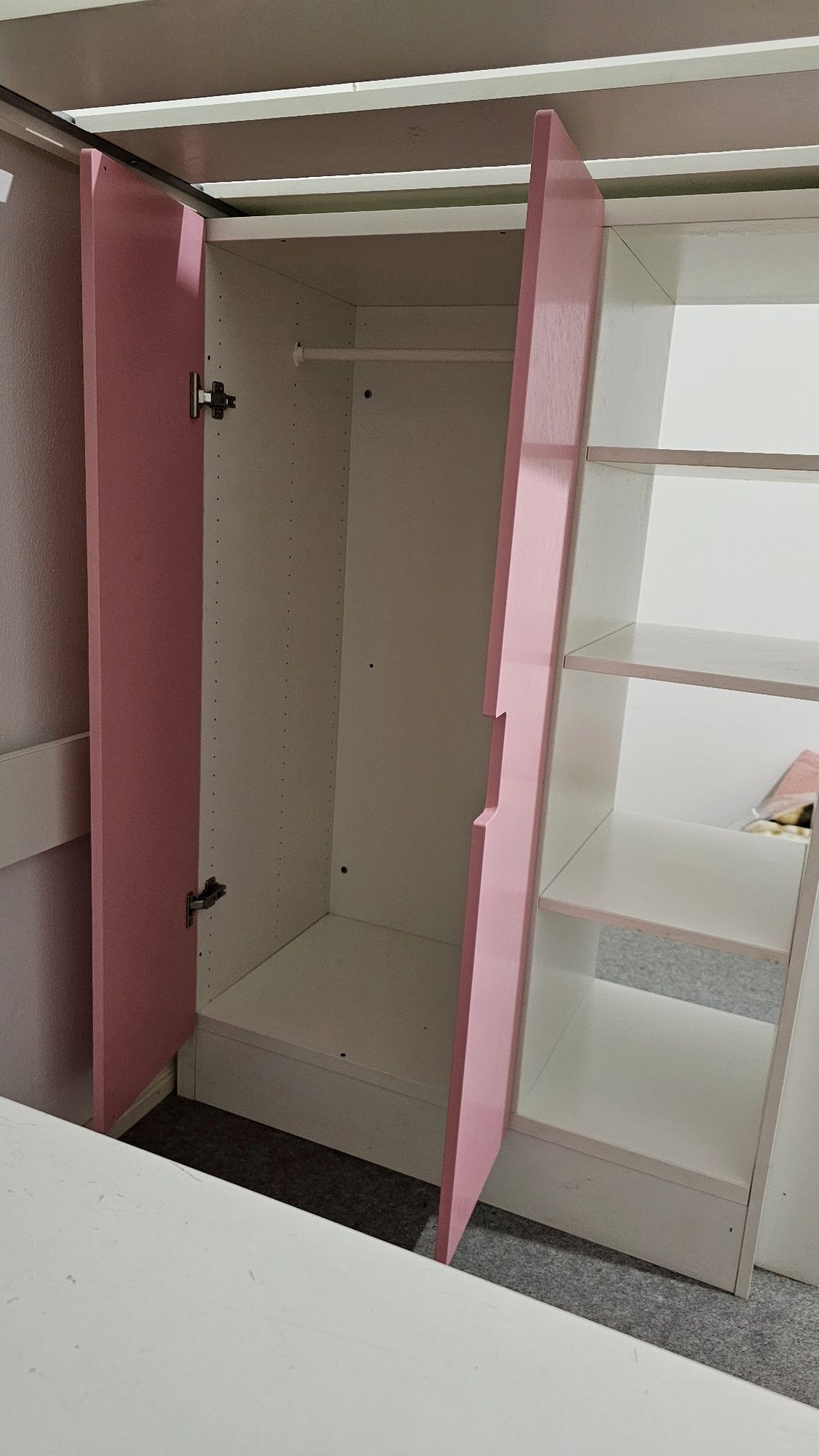 Beliche com secretária para criança IKEA