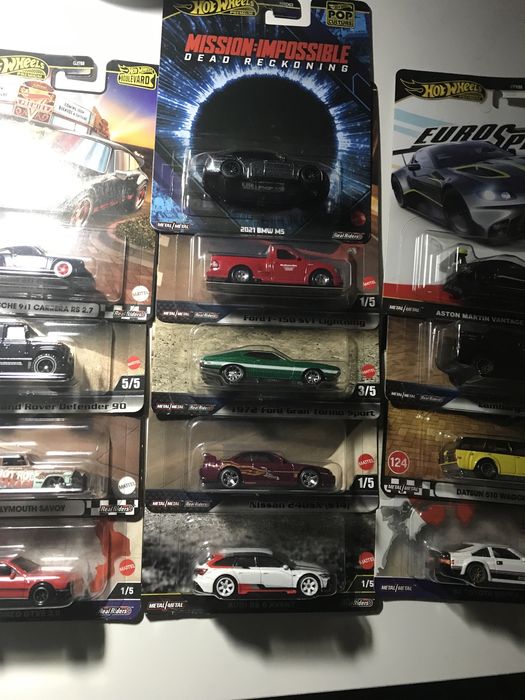 Hot wheels premium bmw, porsche