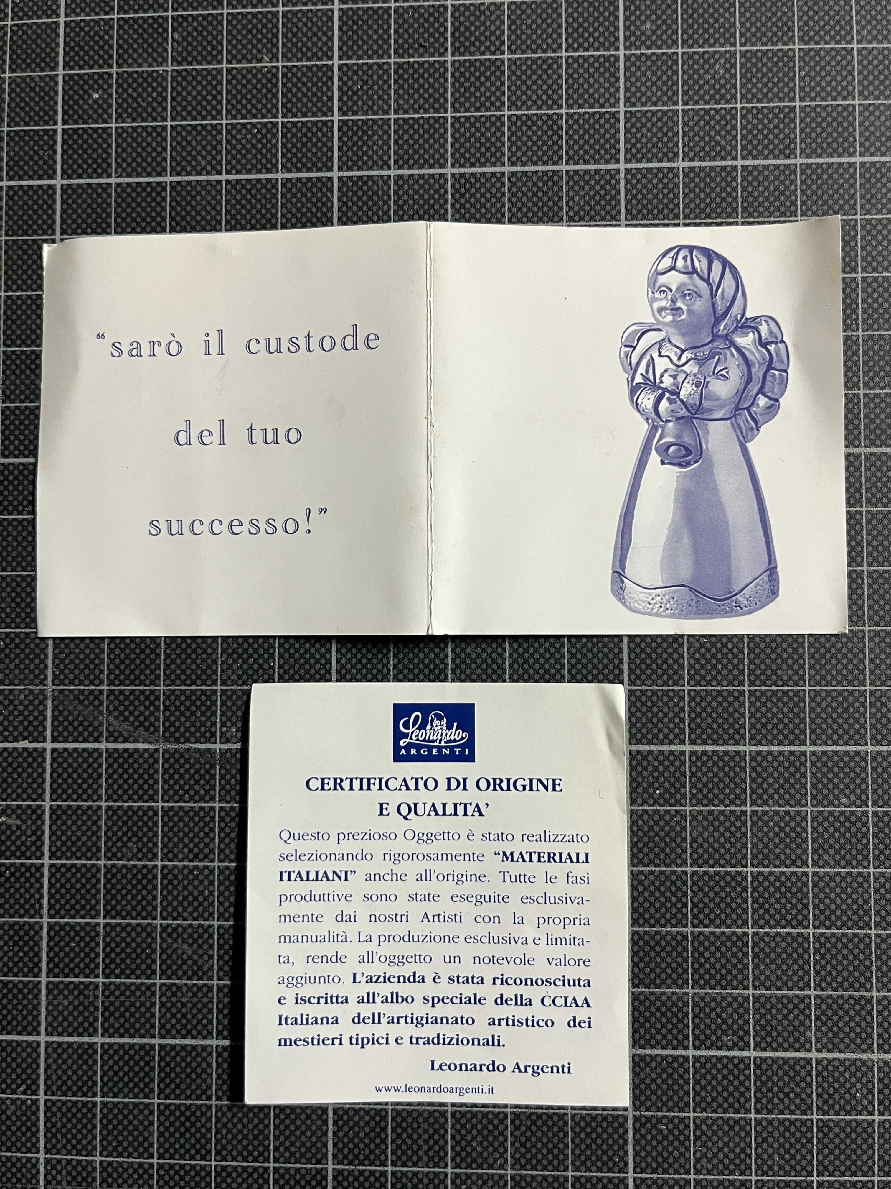 Anjo em prata de lei