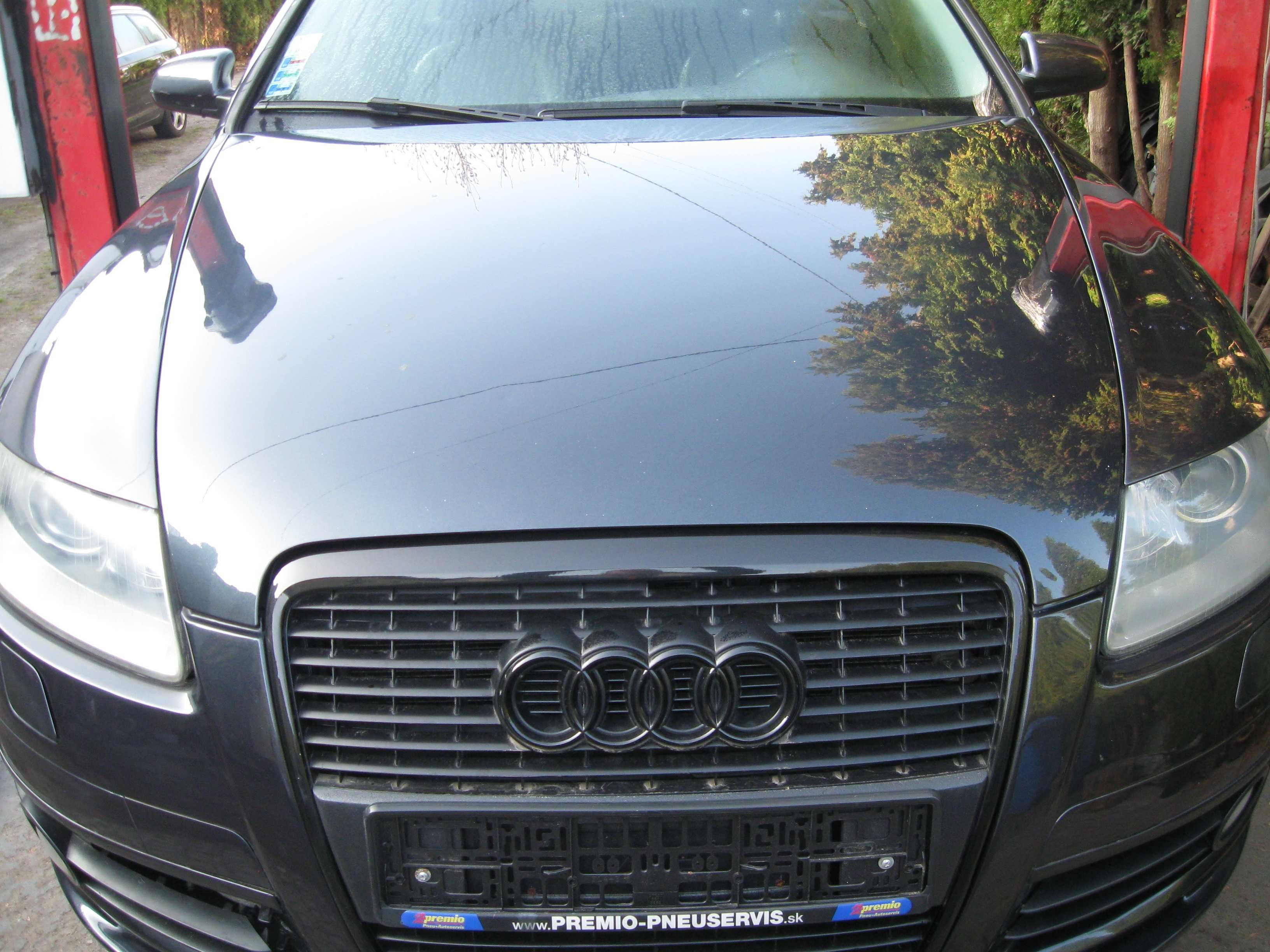 audi a6 c6 maska zderzak pas przedni chłodnice lampy błotnik błotniki