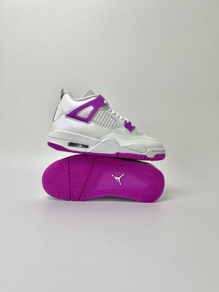 Оригинал Nike Air Jordan 4 Retro Hyper Violet GS (FQ1314 151) ретро