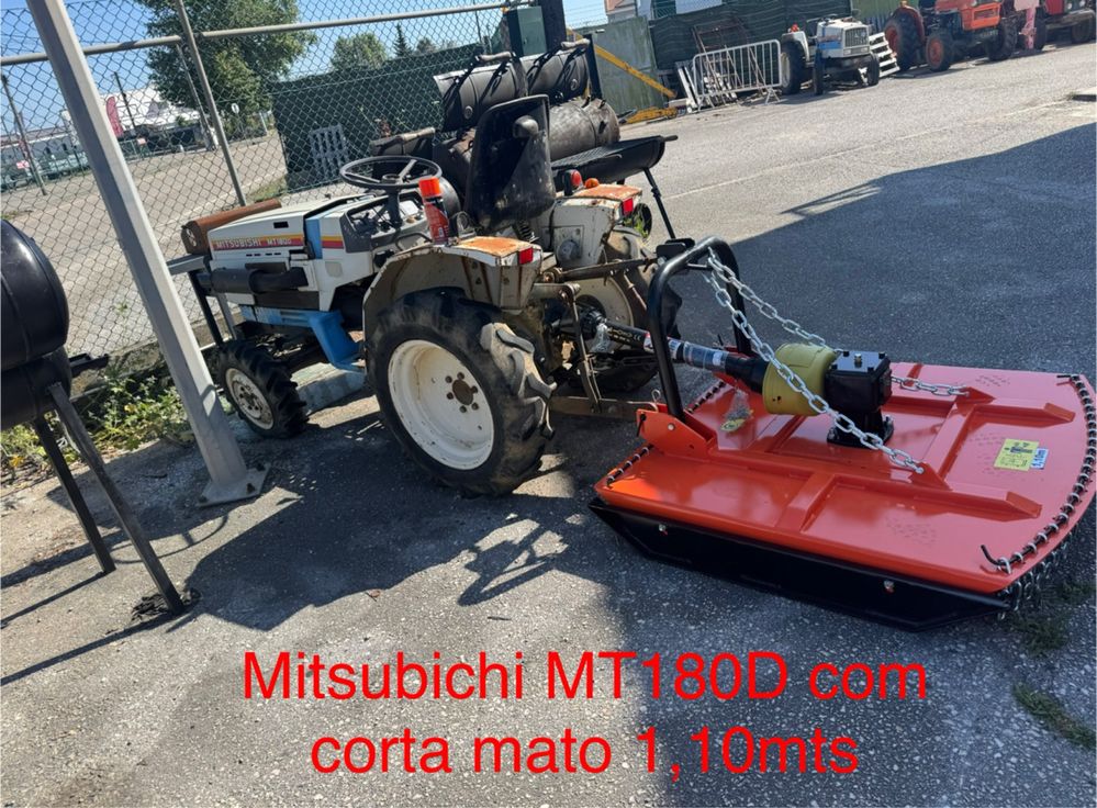 Mitsubishi MT180 D ,com corta mato de 1 mts