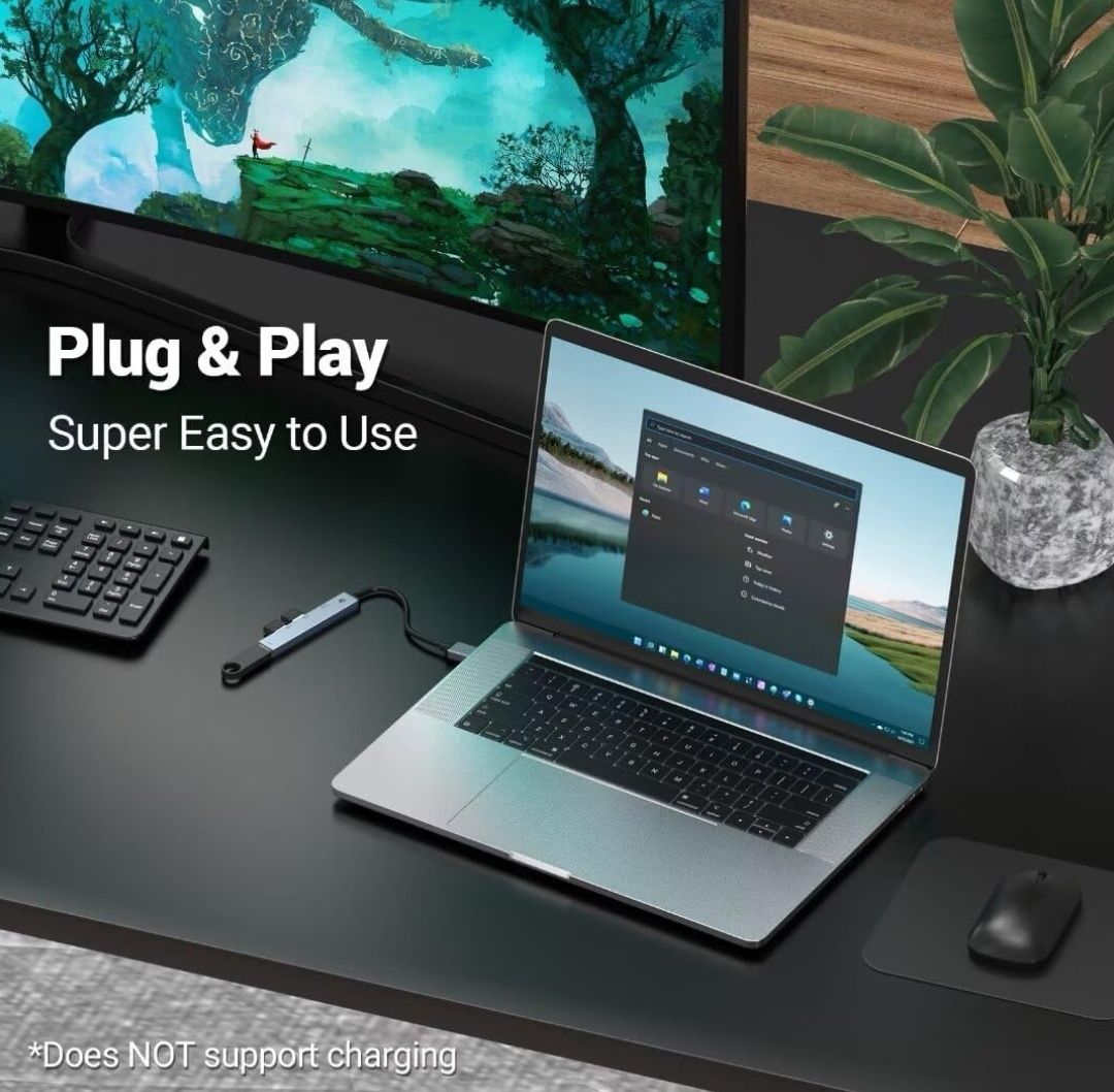 Nowy HUB USB 4 porty 3.0/2.0 HB053 – szybki, kompaktowy