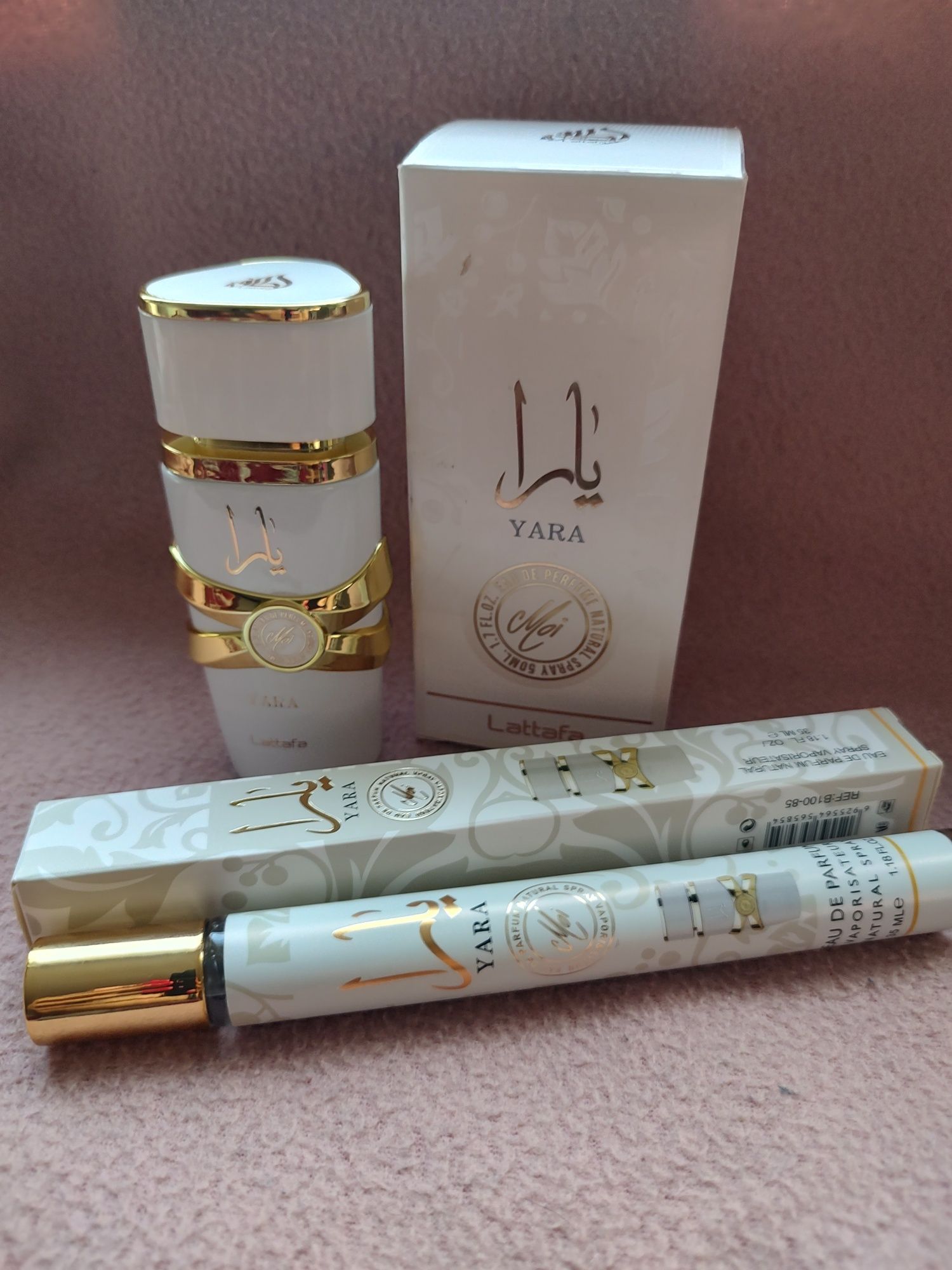 Perfumy Lattafa Yara  50 ml + perfumetką 35 ml