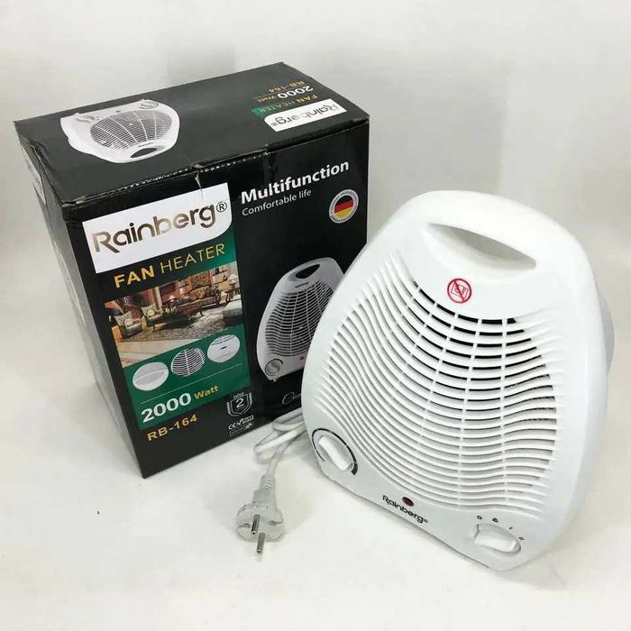 Кварцовий інфрачервоний обігрівач Тепловентилятор Обогреватель Дуйка