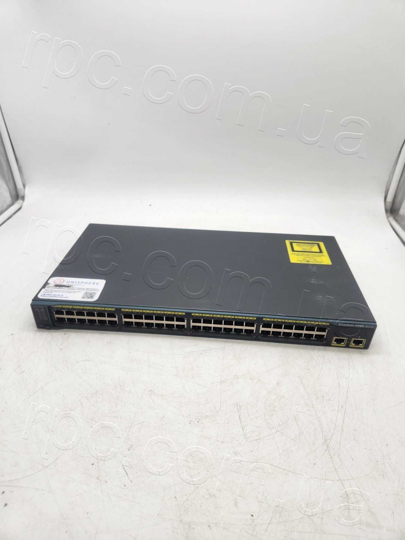 Керований L2 комутатор Cisco 2960 Series (WS-C2960-48TT-L)