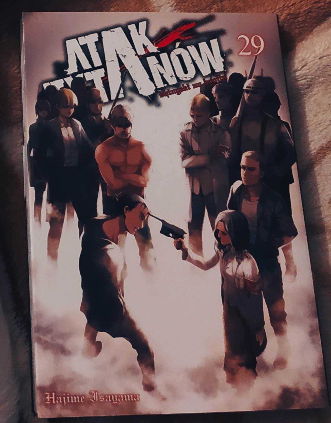 Manga atak tytanów tom 29