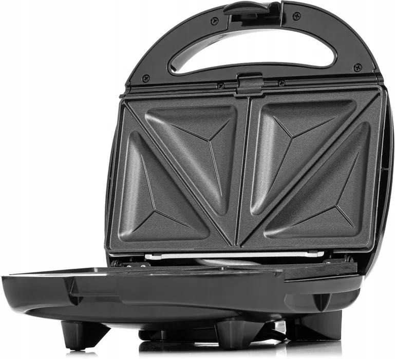 Opiekacz Toster Gofrownica Grill 5W1 - 1200 W (srebrny/szary) !