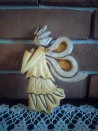 Anioł ceramiczny ręcznie robiony