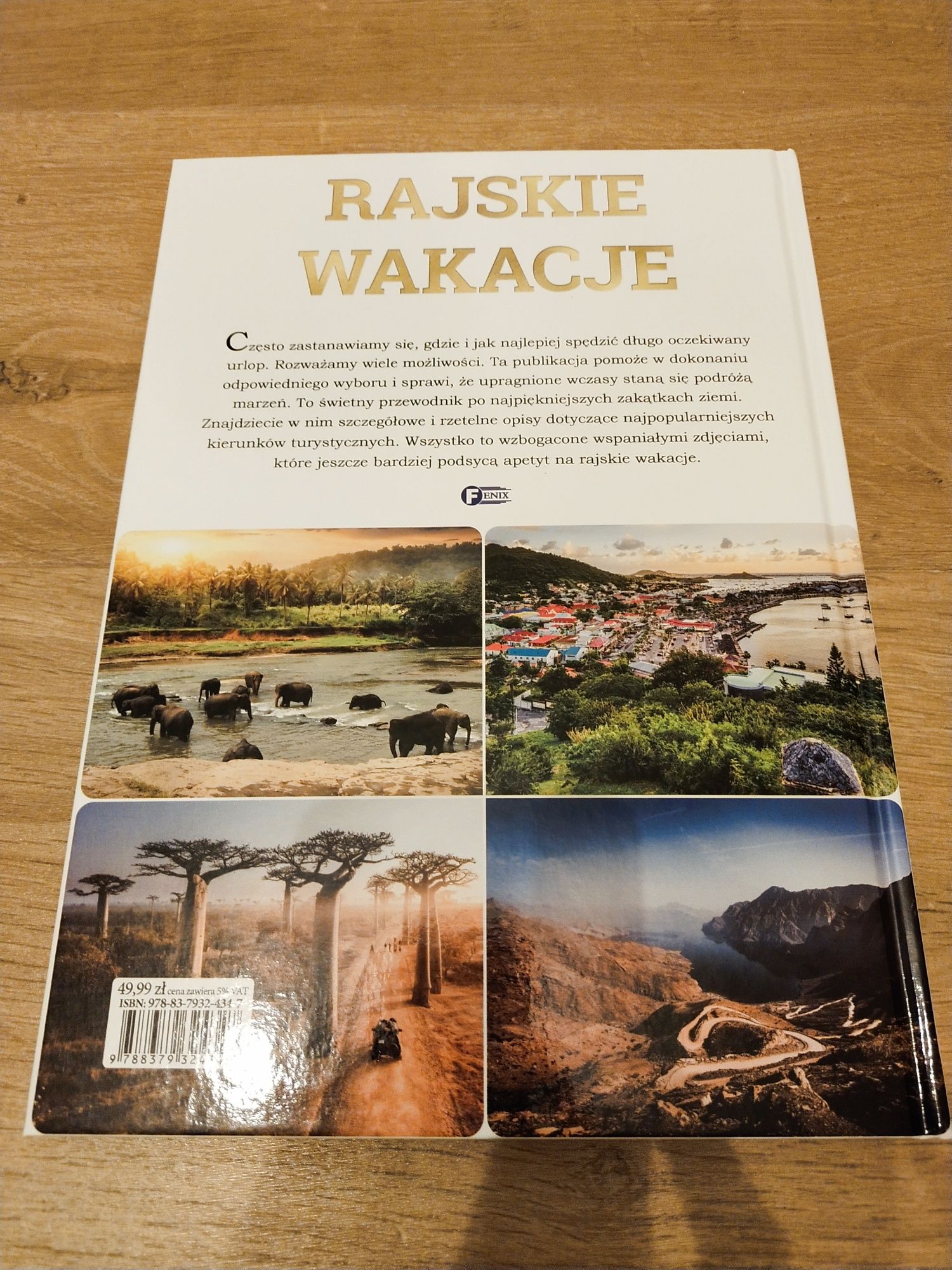 Książka/ atlas Rajskie wakacje